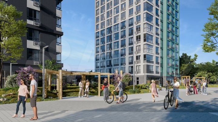 Квартира-студия, 23,8 м², 9/19 эт.