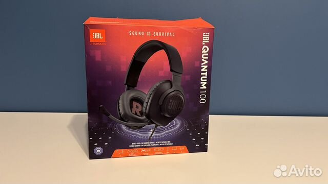 Игровые наушники jbl quantum 100