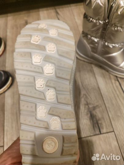 Сапоги дутики для девочки