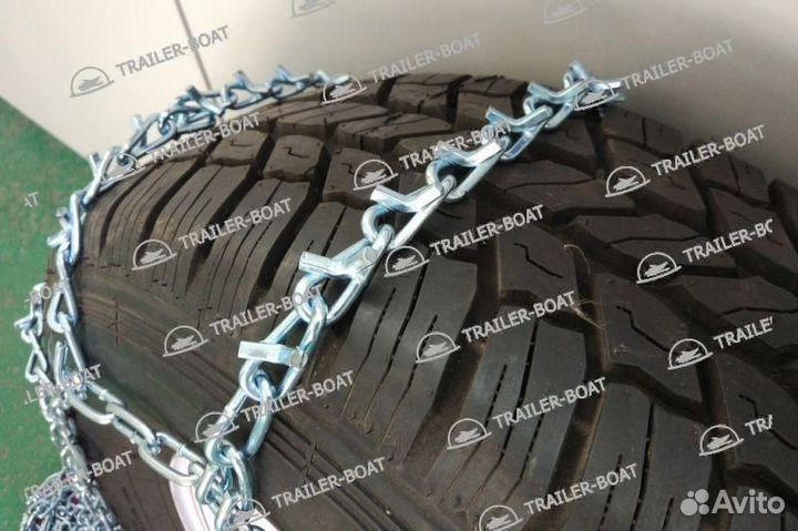 Цепи противоскольжения шипованные (6.70-13, 6.95-14175R14, 175/80R14, 175/60R14, 165R15, 175/75R15)