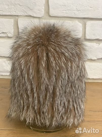 Шапка из чернобурки