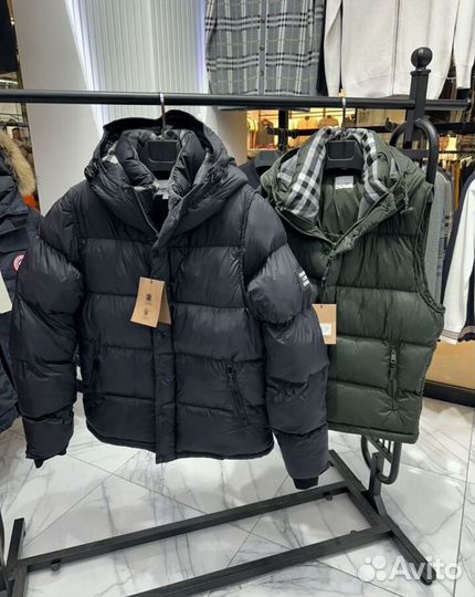 Куртка пуховик burberry