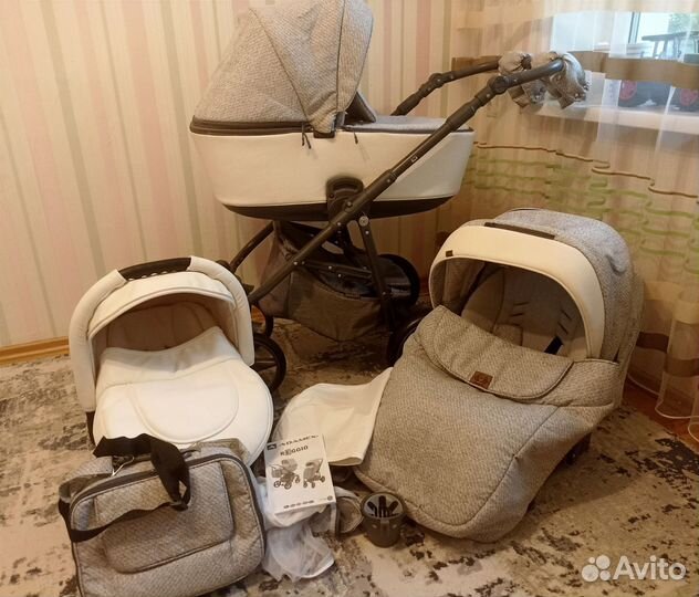 Коляска adamex 3 в 1