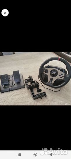 Игровой руль dexp wheelman pro