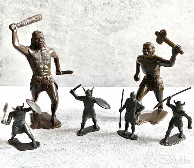 Солдатики большие и маленькие СССР