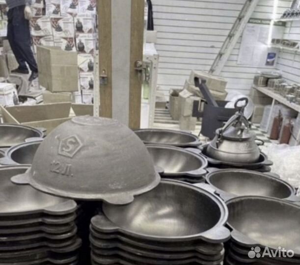 Казан чугунный узбекский