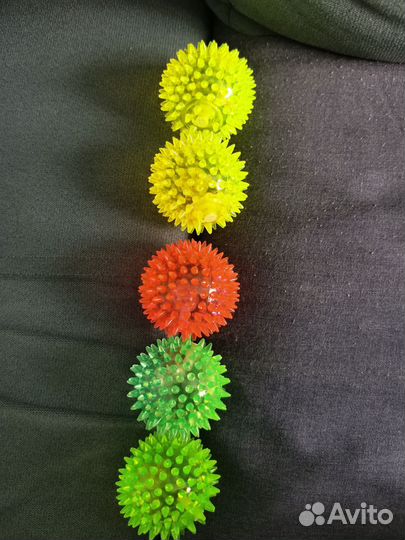 Мячик детский светящийся