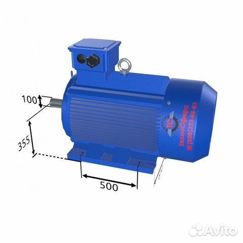 Электродвигатель аир 355sмc4 (355кВт/1500об.мин)