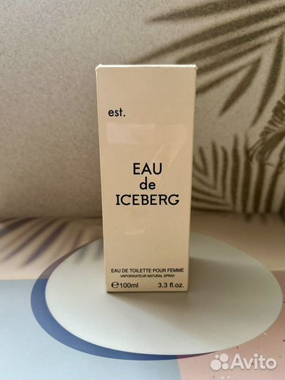 Туалетная вода au de Iceberg Pour Femme Iceberg