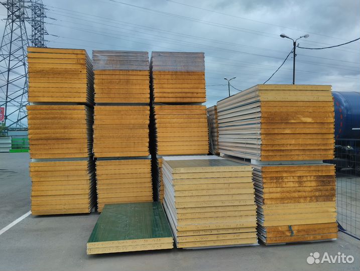 Сэндвич панели PUR PIR Минвата в наличии