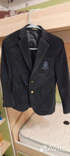 Школьный костюм для мальчика 134 синий