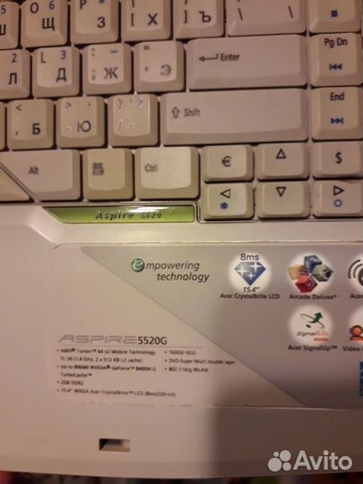 Продам acer aspire 5520G