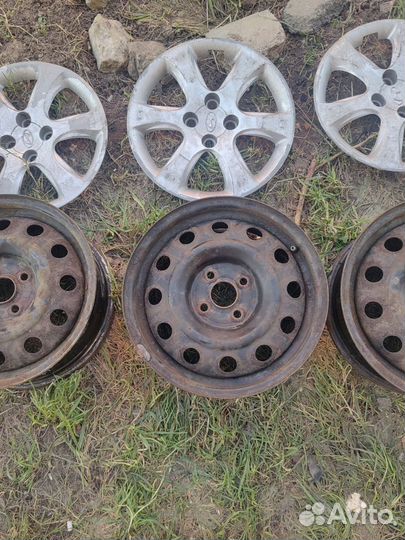 Штампованные диски r15 на hyundai solaris
