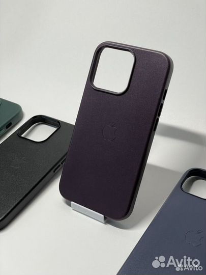 Кожаный Чехол на iPhone 14 pro leather case