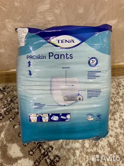 Подгузники-трусы для взрослых tena
