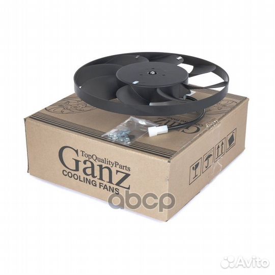 Вентилятор радиатора основного с кожухом LADA G