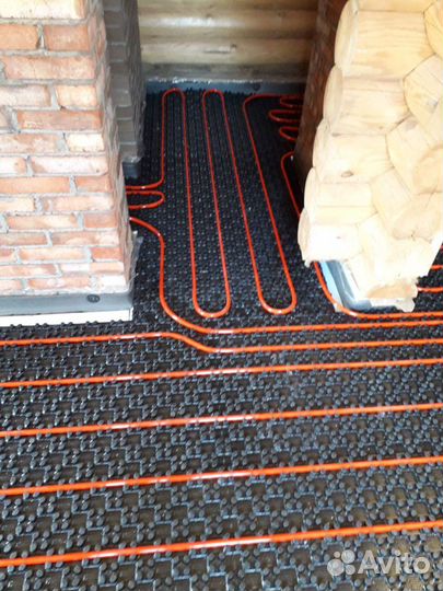 Монтаж систем отопления и водоснабжения сантехники