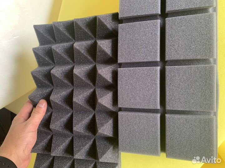 Акустический поролон пирамида