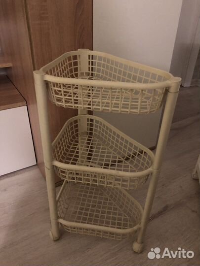 Стеллаж пластик