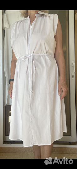 Туника пляжная белые и черные