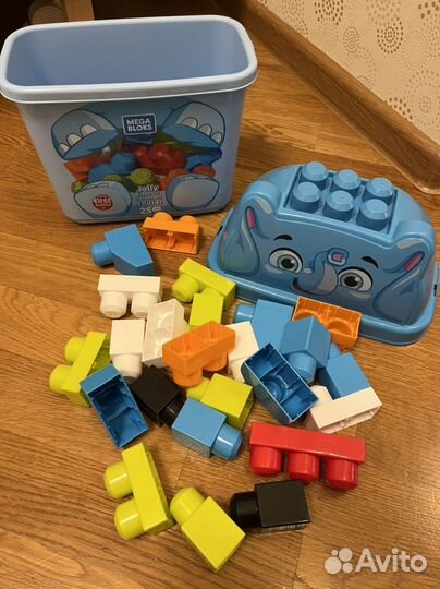 Конструктор mega bloks слон