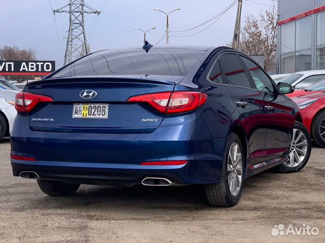 Hyundai Sonata 2.4 AT, 2016, 112 000 км