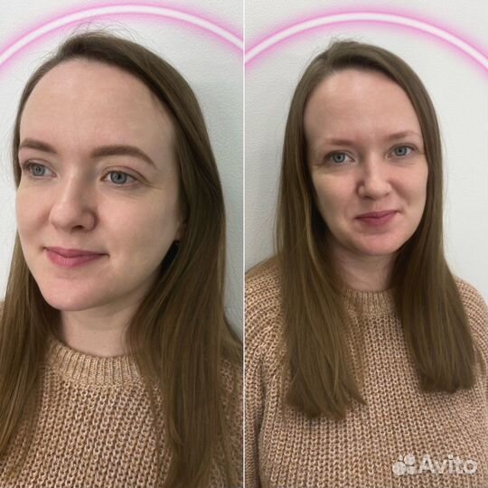 Окрашивание бровей/Ламинирование ресниц