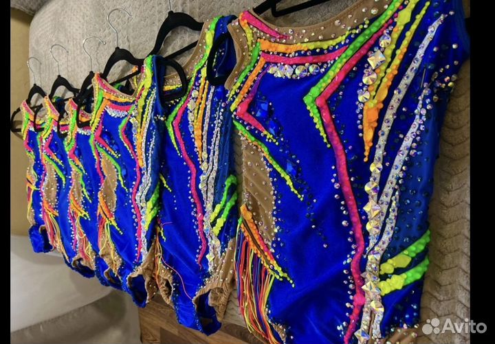 Групповые купальники для художественной гимнастики