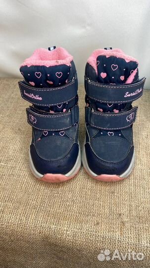 Ботинки зимние для девочки 24 25