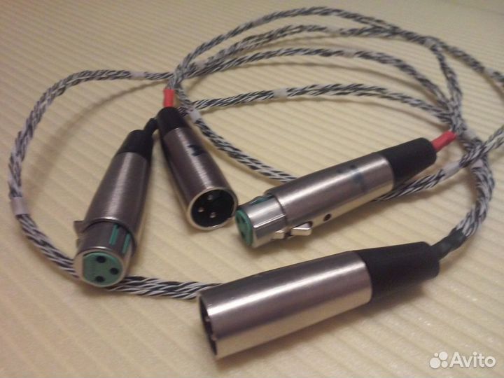 Межблочный аудио кабель балансный XLR