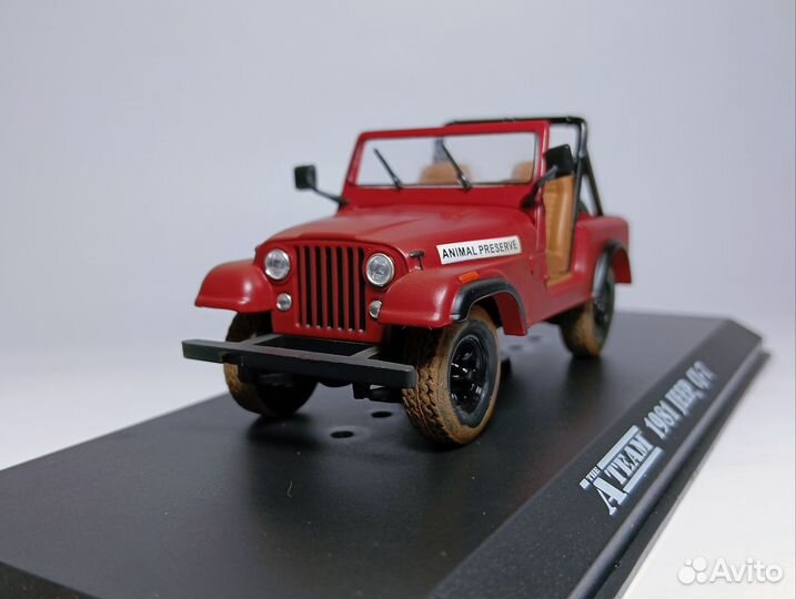 1/43 Jeep CJ-7 4х4 1981 Команда А, Greenlight