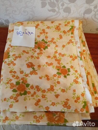 Отрезы ткани из ссср,сатин,ситец,вельвет,рогожка