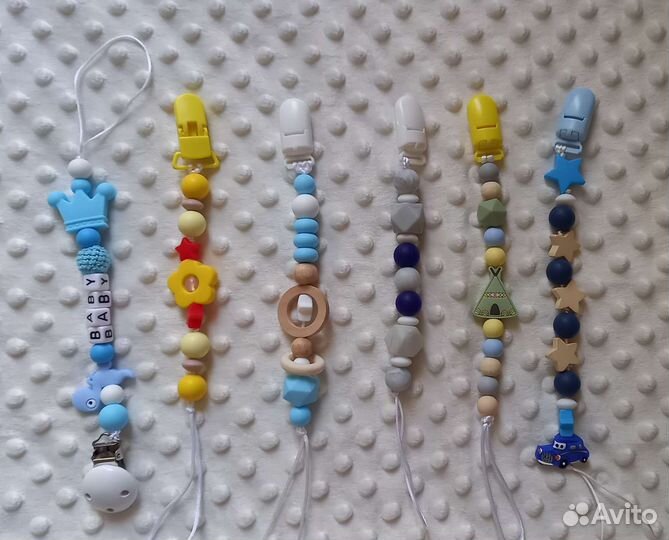 Силиконовый держатель для соски Грызунок