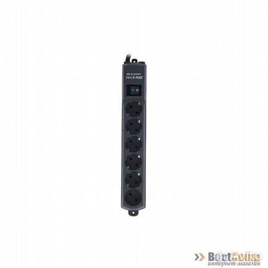 Сетевой фильтр 5.0 м (6 розеток) Pilot S-Max 3500
