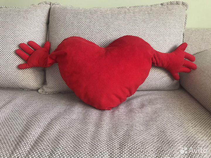 Интерьерная подушка Сердце IKEA