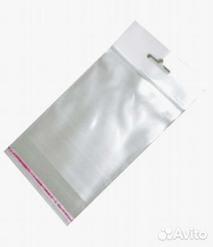 Бопп пакет с еврослотом и клеевым клапаном 15*22