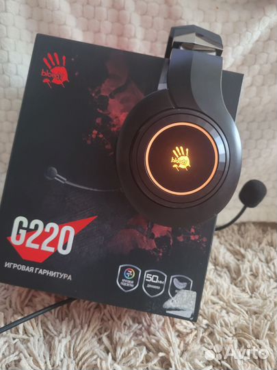 Проводные наушники bloody g220