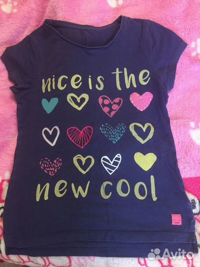 Платье футболка худи Mothercare adidas116-128