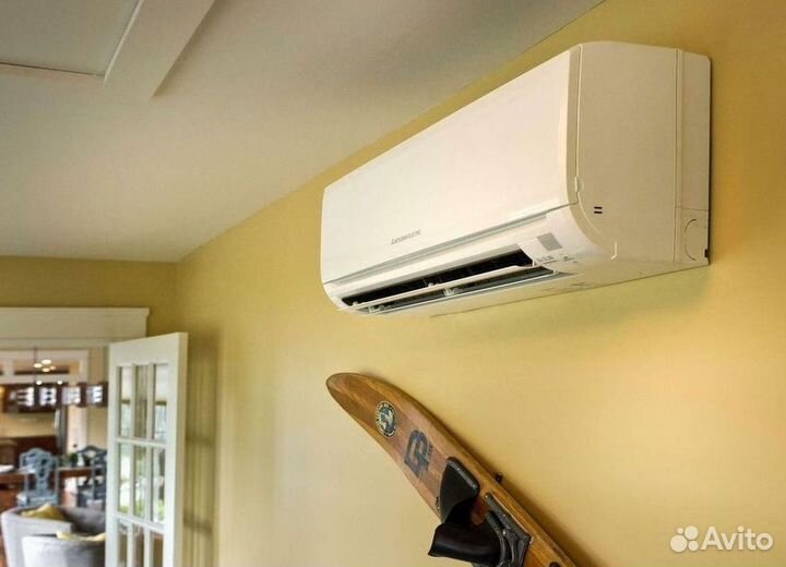 Сплит система с установкой
