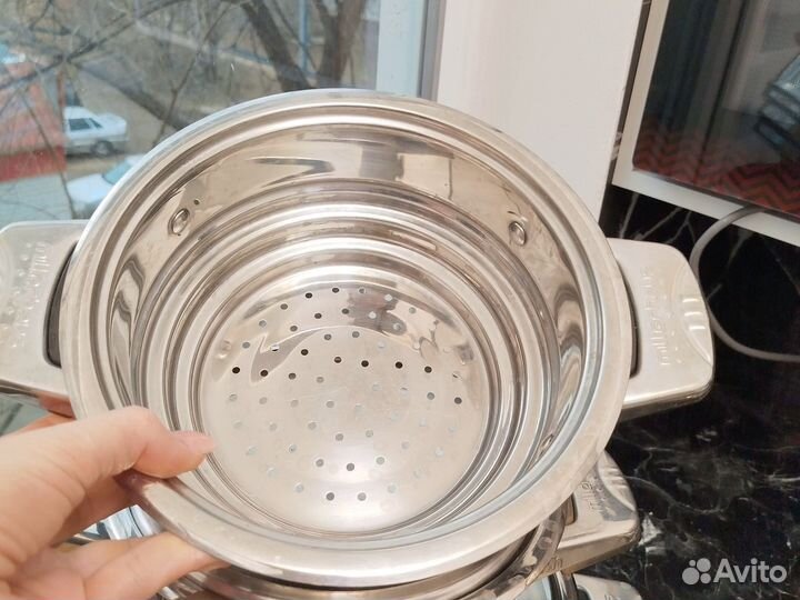 Набор кастрюль из нержавеющей стали