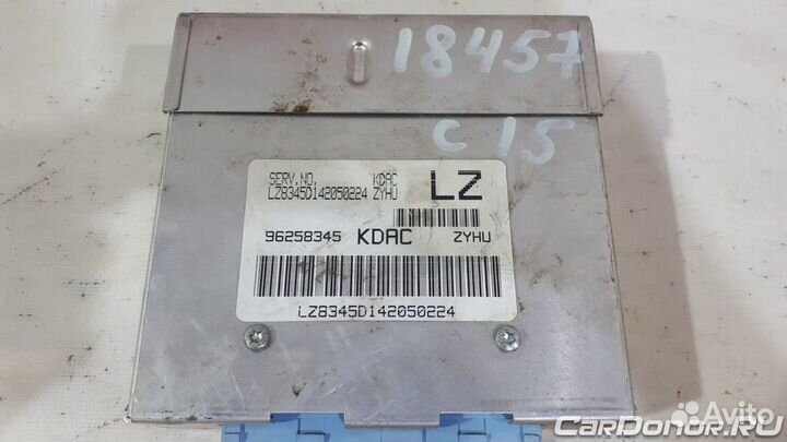 Блок управления двигателем (эбу двс) б/у для Daewo