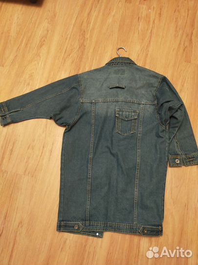 Джинсовый кардиган на девочку подростка