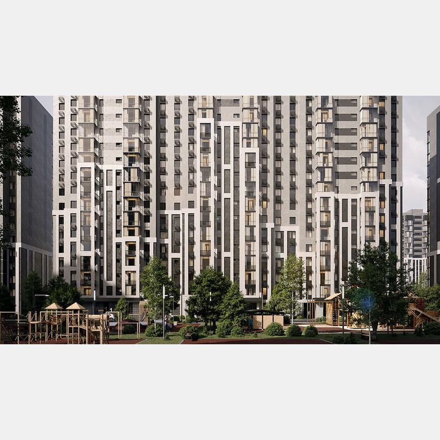 3-к. квартира, 76,7 м², 4/15 эт.