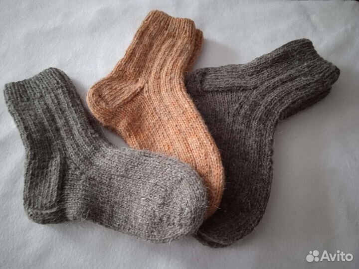 Толстые шерстяные носки