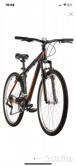Велосипед Foxx 27.5 atlantic черный, алюминий, 18