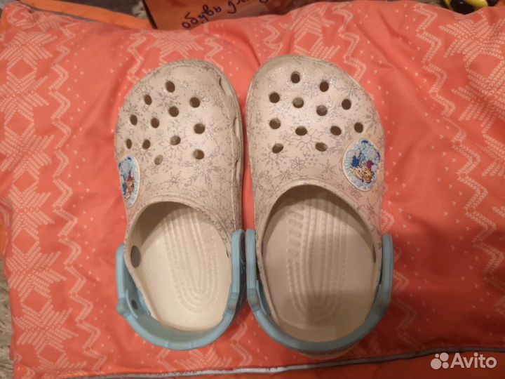 Шлепки крокс crocs размер с8 с9