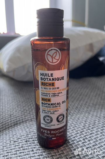 Масло для волос yves rocher