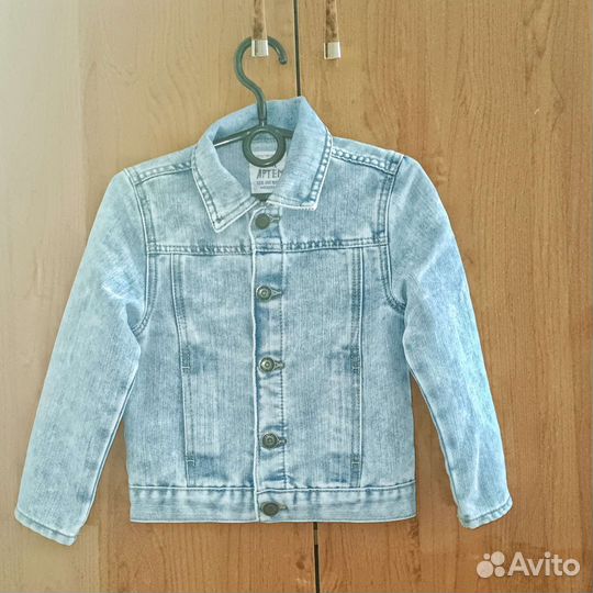 Джинсовая куртка для мальчика 104