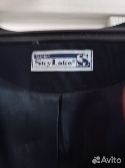 Жилет школьный тёмно-синий для мальчика 176