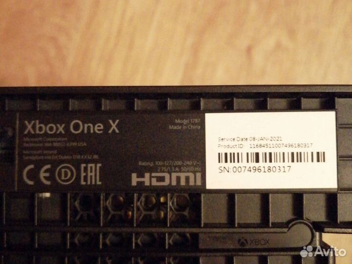 Xbox One x 1000 gb 500 игр